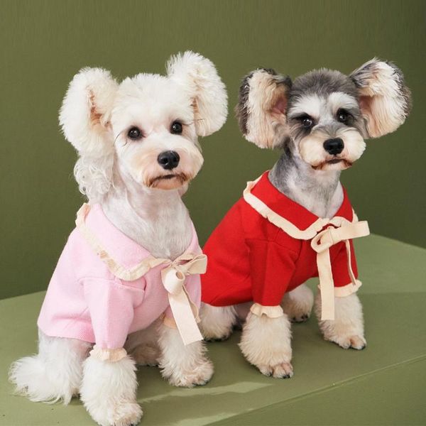 dog apparel cute winter warm pet clothes wool sweater for small medium large dogs bow tie pullover clothing chihuahua shih tzu
dog apparel cute winter warm pet clothes wool sweater for small medium large dogs bow tie pullover clothing chihuahua shih tzu
