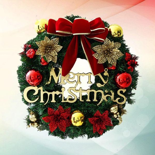 1pc hanging wreath exquisite beautiful decorative christmas wall garland decor for home flowers & wreaths
1pc hanging wreath exquisite beautiful decorative christmas wall garland decor for home flowers & wreaths
