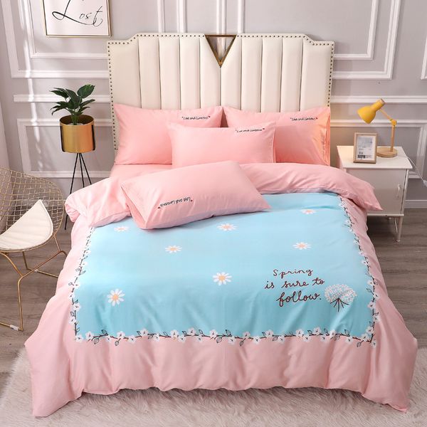 cotton four piece set twill large version double bed sheet quilt cover princs bedding
cotton four piece set twill large version double bed sheet quilt cover princs bedding