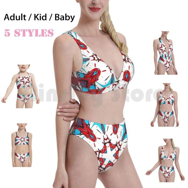 women's swimwear snowflake stretch kaleidoscope swimsuit cartoon bright cheerful cool mandala pattern, White;black
women's swimwear snowflake stretch kaleidoscope swimsuit cartoon bright cheerful cool mandala pattern, White;black