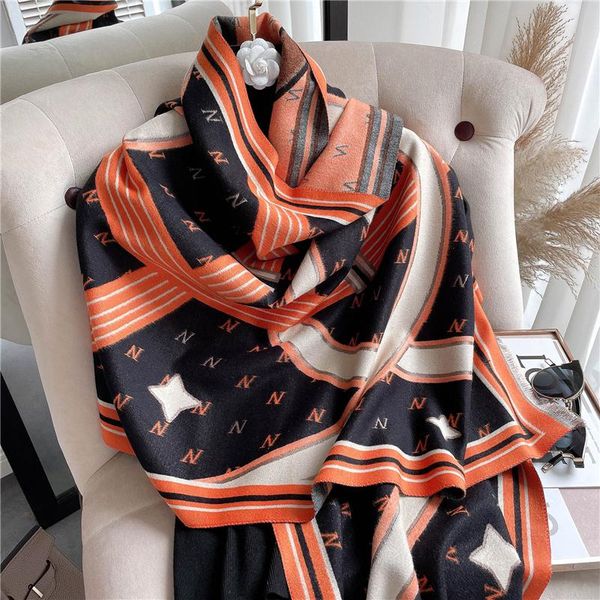 scarves winter scarf women cashmere shawls thick wraps warm lady design print fashion stars pashmina bufanda blanket foulard, Blue;gray
scarves winter scarf women cashmere shawls thick wraps warm lady design print fashion stars pashmina bufanda blanket foulard, Blue;gray