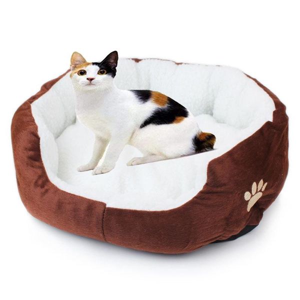 pet bed plush soft comfortable warm cat dog removable and washable nest padded autumn winter mat kennels & pens
pet bed plush soft comfortable warm cat dog removable and washable nest padded autumn winter mat kennels & pens