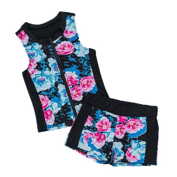 one-piece suits european and american-style style women's two-piece boxers bikini swimsuit sleeveless printed
one-piece suits european and american-style style women's two-piece boxers bikini swimsuit sleeveless printed