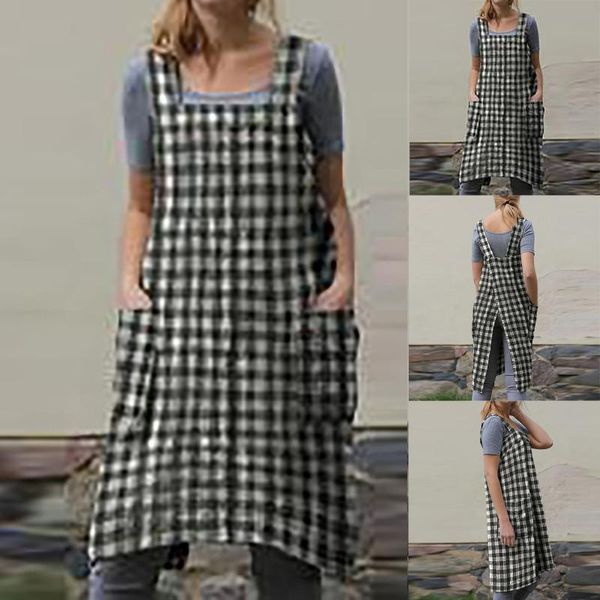 casual dresses 2021 women summer cotton linen pinafore garden work sleveless dress plus size elegant, Black;gray
casual dresses 2021 women summer cotton linen pinafore garden work sleveless dress plus size elegant, Black;gray