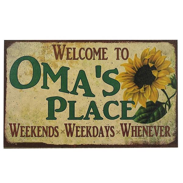 retro style plaque metal vintage signage sogan wall sign wrought decoration sunflower print decor villa garden decorations
retro style plaque metal vintage signage sogan wall sign wrought decoration sunflower print decor villa garden decorations