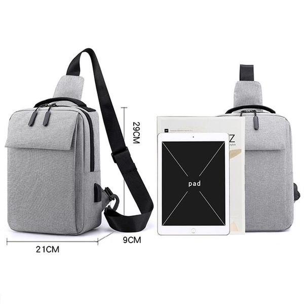 backpack cool nylon crossbody bag men quality usb charging chest waterproof travel shoulder causal messenger
backpack cool nylon crossbody bag men quality usb charging chest waterproof travel shoulder causal messenger