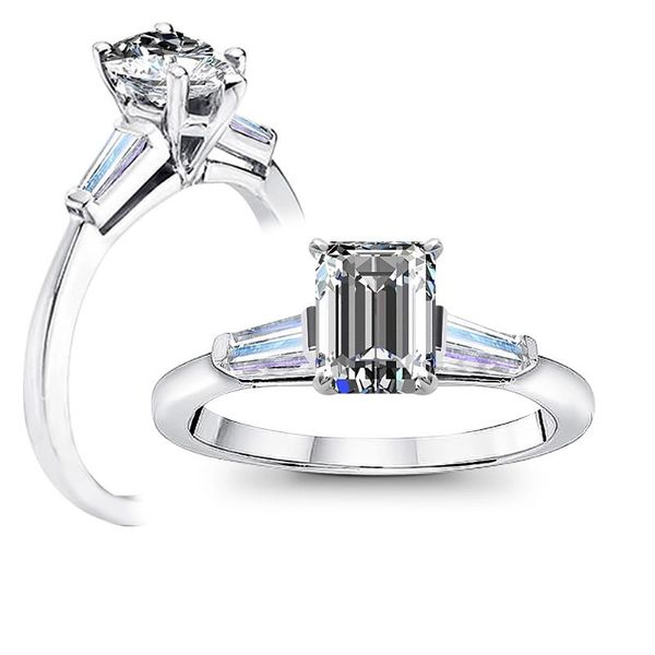 cluster rings nicegems solid 14k white gold center 2ct emerald cut moissanite three stone baguettes engagement women anniversary, Golden;silver
cluster rings nicegems solid 14k white gold center 2ct emerald cut moissanite three stone baguettes engagement women anniversary, Golden;silver