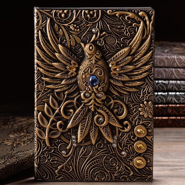notepads a5 european retro notebook 3d engraving effect pu traveler bird printing decoration gift diary back to school plan book, Purple;pink
notepads a5 european retro notebook 3d engraving effect pu traveler bird printing decoration gift diary back to school plan book, Purple;pink