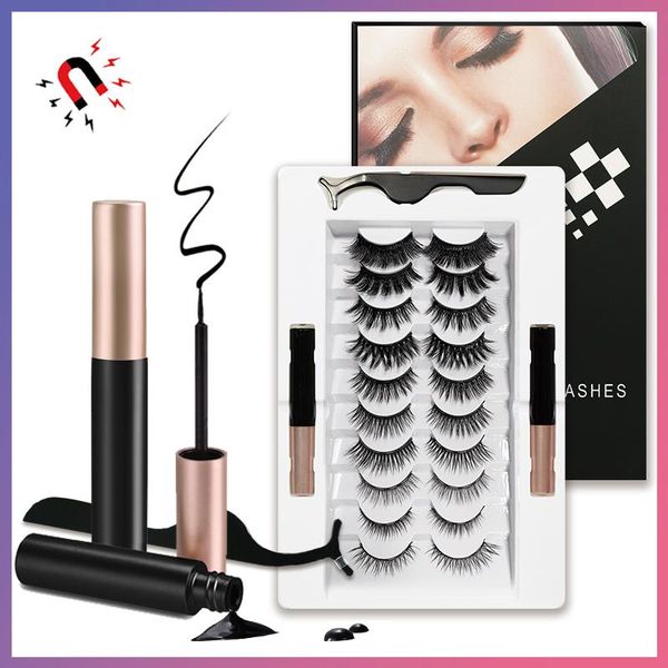 false eyelashes 3/5/7/10 pairs 3d magnetic handmade eyelash eyeliner waterproof eye lash professional makeup tools
false eyelashes 3/5/7/10 pairs 3d magnetic handmade eyelash eyeliner waterproof eye lash professional makeup tools