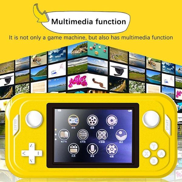 3.5 inch high-definition screen handheld game console children's m2g8 gift games battery built-in 1000 400mah high-capacity a6t4 portab
3.5 inch high-definition screen handheld game console children's m2g8 gift games battery built-in 1000 400mah high-capacity a6t4 portab