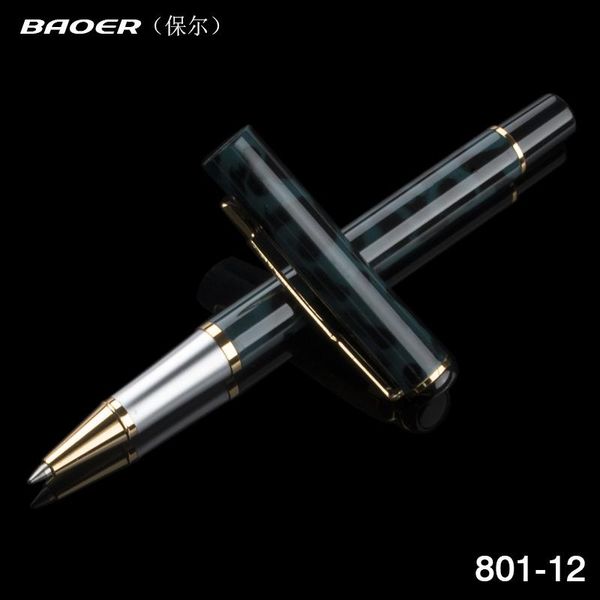 gel pens baoer 801 0.5mm nib brand metal roller ball pen luxury ballpoint for business writing gift office school supplies student
gel pens baoer 801 0.5mm nib brand metal roller ball pen luxury ballpoint for business writing gift office school supplies student