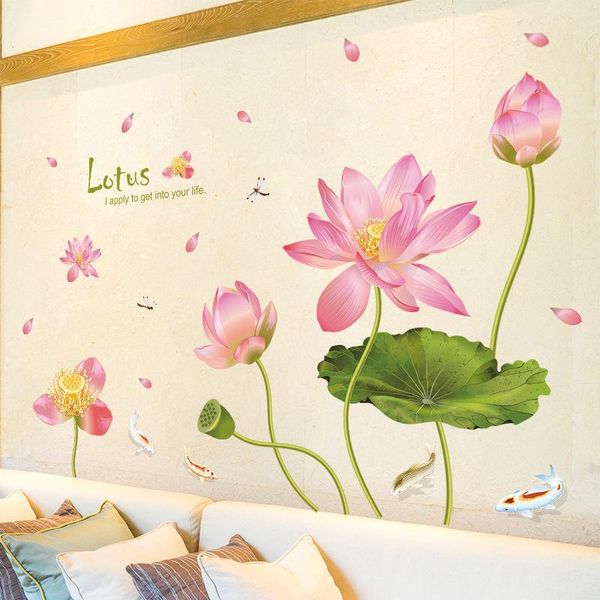 wall stickers lotus pond flowers for bedroom living room tv sofa background decoration removable wallpapers pvc poster
wall stickers lotus pond flowers for bedroom living room tv sofa background decoration removable wallpapers pvc poster