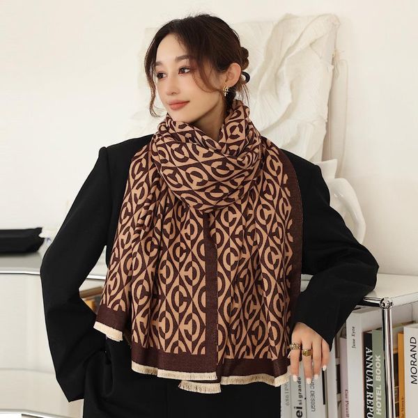scarves 2021 cashmere scarf women design retro winter foulard pashmina shawls wraps warm scarfs blanket, Blue;gray
scarves 2021 cashmere scarf women design retro winter foulard pashmina shawls wraps warm scarfs blanket, Blue;gray