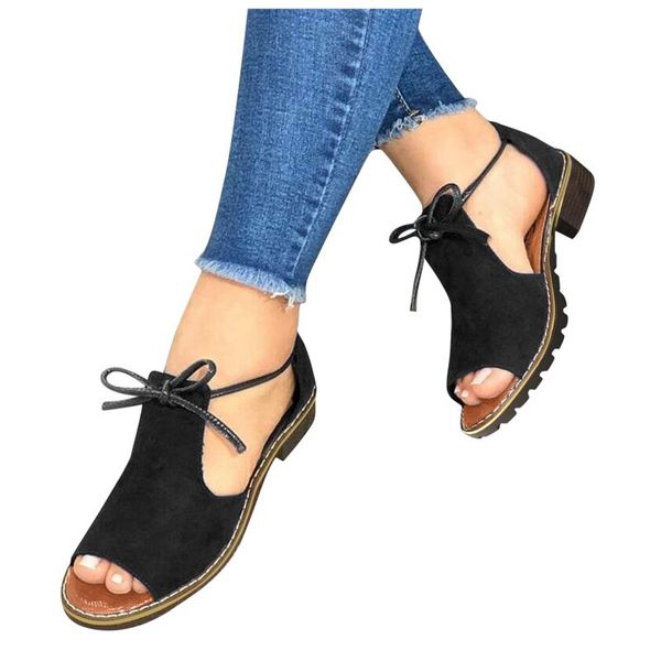 sandals sagace for woman plus size 2021 luxury ladies squared heel solid bowkont casual lace up peep toe shoes, Black
sandals sagace for woman plus size 2021 luxury ladies squared heel solid bowkont casual lace up peep toe shoes, Black