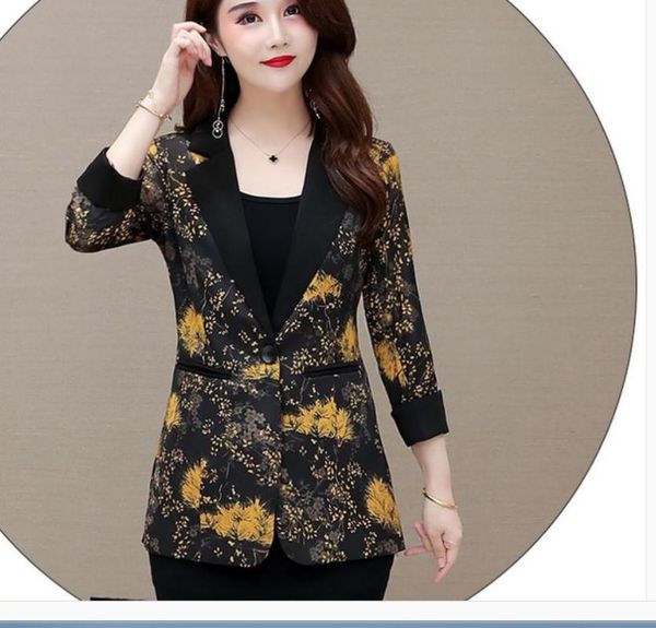 women's suits & blazers 2021 spring and autumn with style fashion western-style clothes coat, White;black
women's suits & blazers 2021 spring and autumn with style fashion western-style clothes coat, White;black