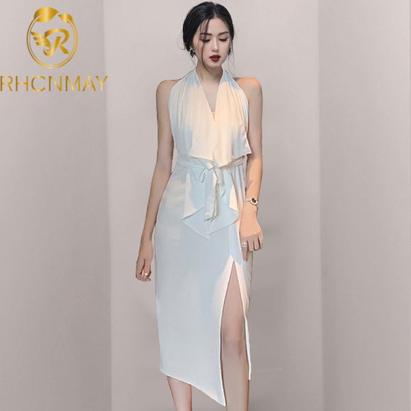 fashion sleeveless halter backless women office dress summer chifforuffles party dresses bandage lady elegant dress vestidoswimwear bat, Black;gray
fashion sleeveless halter backless women office dress summer chifforuffles party dresses bandage lady elegant dress vestidoswimwear bat, Black;gray