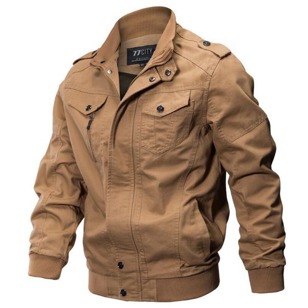 men's military jacket 3 colors winter fashion cargo casual man jackets army clothes outdoor coat, Black;brown
men's military jacket 3 colors winter fashion cargo casual man jackets army clothes outdoor coat, Black;brown