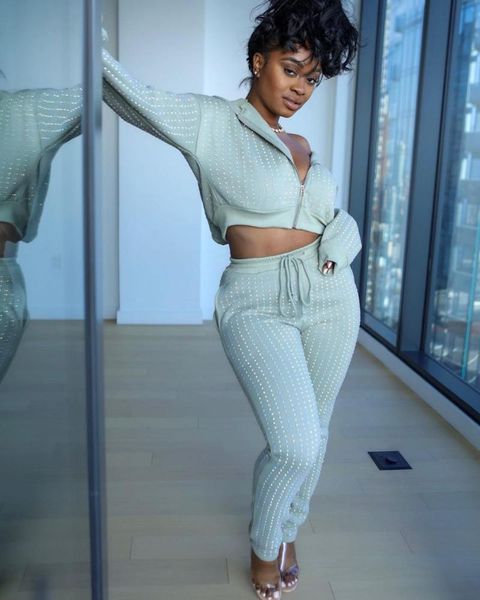 women's two piece set solid color long sleeve hoodie lace up stretch pants for female clothes 2piece women tracksuits, Gray
women's two piece set solid color long sleeve hoodie lace up stretch pants for female clothes 2piece women tracksuits, Gray