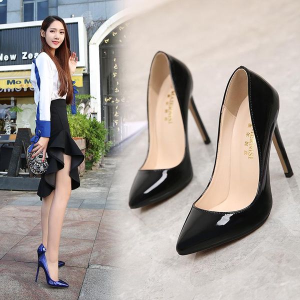 dress shoes plus size 35-46 woman high heels pumps 11cm tacones pointed toe stilettos talon femme ladies wedding black
dress shoes plus size 35-46 woman high heels pumps 11cm tacones pointed toe stilettos talon femme ladies wedding black