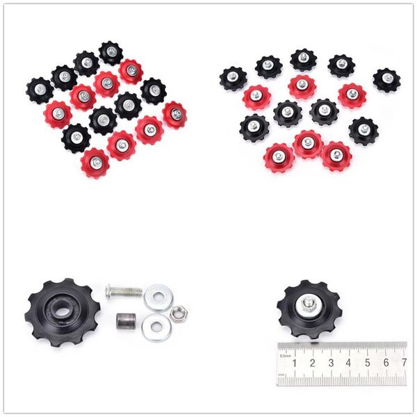 bike derailleurs red black bicycle rear derailleur 11t mtb road pulley roller idler bearing wheel parts
bike derailleurs red black bicycle rear derailleur 11t mtb road pulley roller idler bearing wheel parts
