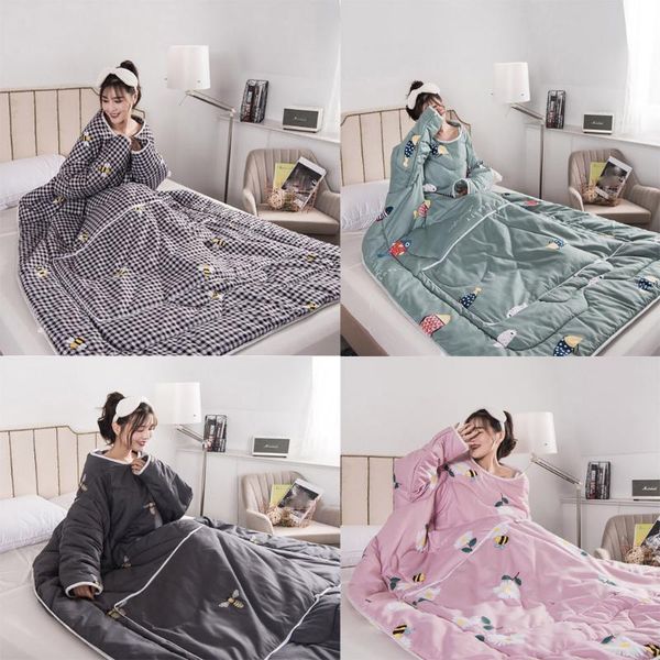 multifunctional winter lazy duvet blanket with sleeves to keep warm and thicken washed pillow comforters & sets
multifunctional winter lazy duvet blanket with sleeves to keep warm and thicken washed pillow comforters & sets