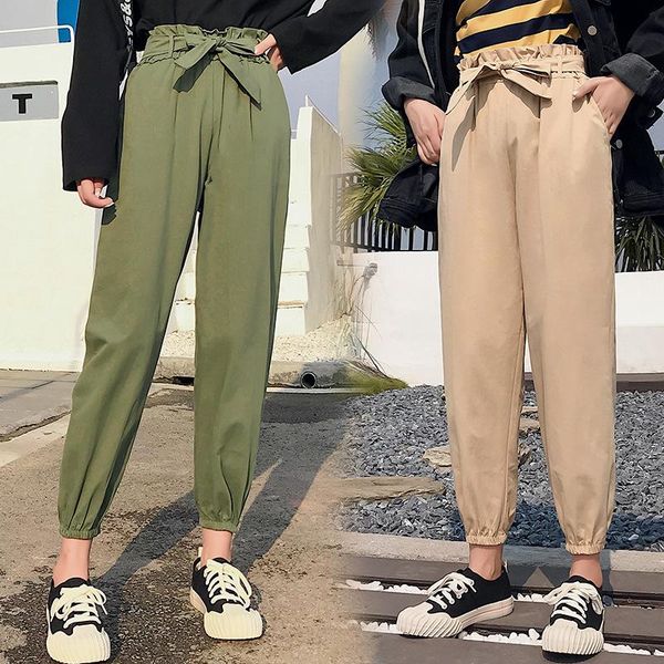 women's pants & capris loose bf womens summer fashion ins straight tube high waist slim casual black legged overalls women, Black;white
women's pants & capris loose bf womens summer fashion ins straight tube high waist slim casual black legged overalls women, Black;white