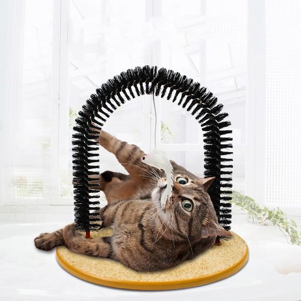 cat toys scratching brush arch type rubbing antipruritic hair comb device tickling shedding with catnip
cat toys scratching brush arch type rubbing antipruritic hair comb device tickling shedding with catnip