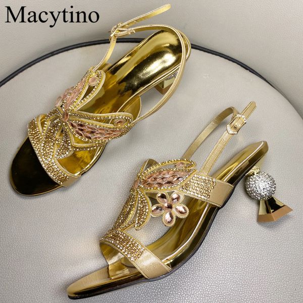 sandals strange heel rhinestone ladies sandals silver purple gold thick crystal shoes summer wedding 5zo6, Black
sandals strange heel rhinestone ladies sandals silver purple gold thick crystal shoes summer wedding 5zo6, Black