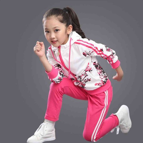 kids clothes spring autumn teen girls clothing set floral print sport children fall outfits 4 colors 3 15y, White
kids clothes spring autumn teen girls clothing set floral print sport children fall outfits 4 colors 3 15y, White