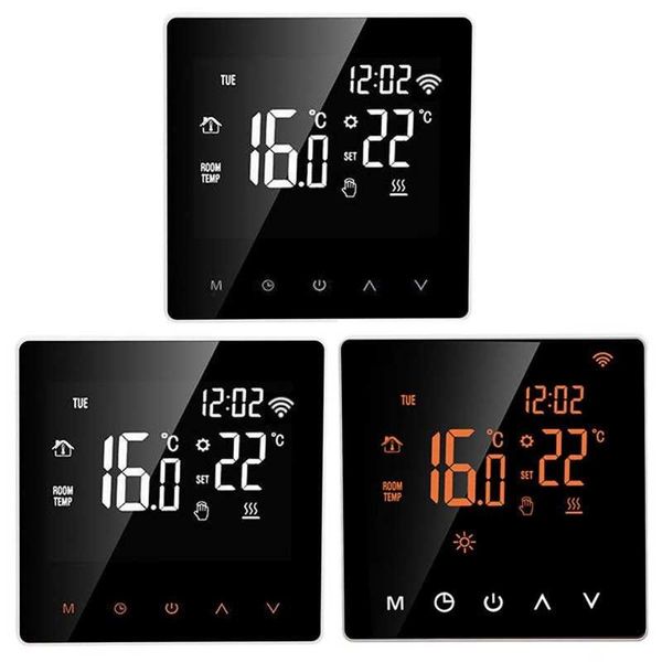 smart home control me81h wifi thermostat lcd water floor heating wall boiler electric for tuya ac230v
smart home control me81h wifi thermostat lcd water floor heating wall boiler electric for tuya ac230v