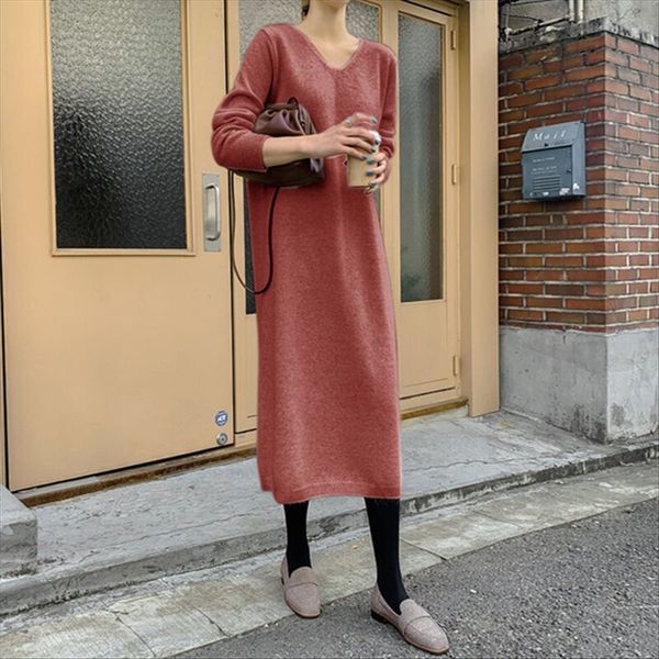 jxmyy long over-the-knee all-match sweater women's autumn new style korean pullover long-sleeved fashion casual loose sweater 210412, White;black
jxmyy long over-the-knee all-match sweater women's autumn new style korean pullover long-sleeved fashion casual loose sweater 210412, White;black