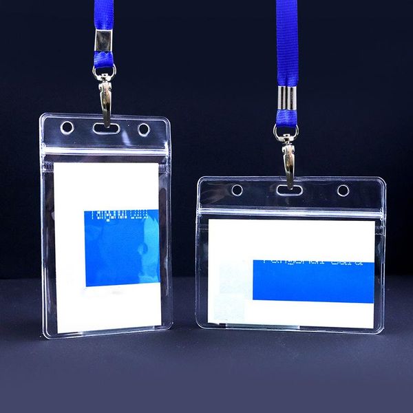 card holders transparent clear pvc holder bags bus id badge work exhibition name waterproof wallet case, Brown;gray
card holders transparent clear pvc holder bags bus id badge work exhibition name waterproof wallet case, Brown;gray