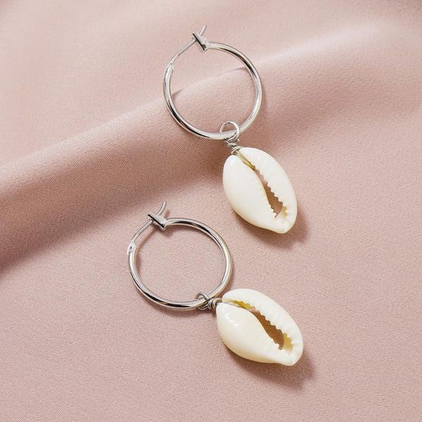 dangle & chandelier 2021 fashion minimalist shell hoop earrings for women 2cm gold silver color small with natural charm
dangle & chandelier 2021 fashion minimalist shell hoop earrings for women 2cm gold silver color small with natural charm