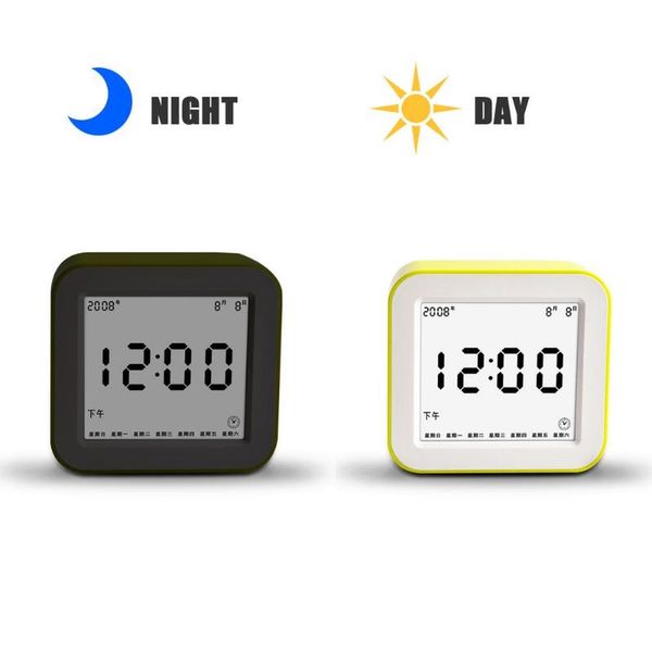 other clocks & accessories alarm clock multi-functional lcd square smart electronic time night light table deskluminous and silent
other clocks & accessories alarm clock multi-functional lcd square smart electronic time night light table deskluminous and silent