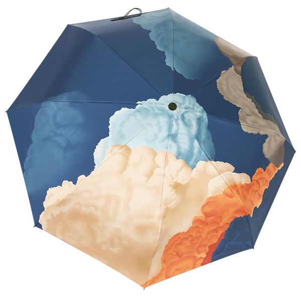 umbrellas automatic umbrella women creative cloud three-folding travel anti-uv rain girl pocket parasol
umbrellas automatic umbrella women creative cloud three-folding travel anti-uv rain girl pocket parasol