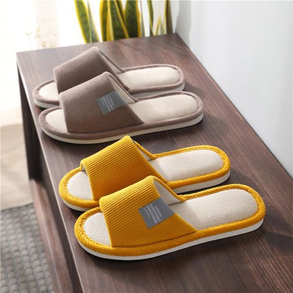 slippers spring autumn women indoor linen floor flat shoes anti-slip home flax men house slides bedroom zapatillas mujer, Black
slippers spring autumn women indoor linen floor flat shoes anti-slip home flax men house slides bedroom zapatillas mujer, Black