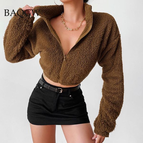 women's hoodies & sweatshirts women fleece long sleeve crop autum jacket streetwear female casual loose sweatshirt winter teddy fur zip, Black
women's hoodies & sweatshirts women fleece long sleeve crop autum jacket streetwear female casual loose sweatshirt winter teddy fur zip, Black