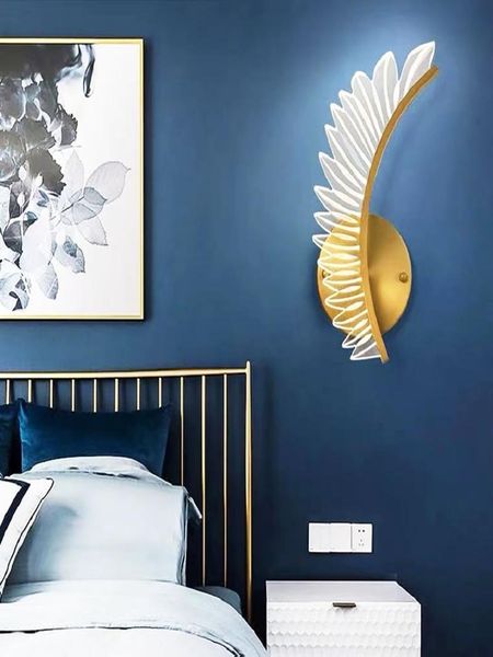 wall lamp nordic modern home decoration all copper material + acrylic led bedroom dressing room living background
wall lamp nordic modern home decoration all copper material + acrylic led bedroom dressing room living background
