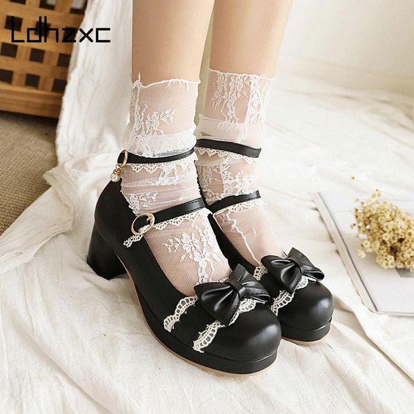 college student shoes girl lolita jk uniform pu leather platform heels ankle strap womens pumps spring dress, Black
college student shoes girl lolita jk uniform pu leather platform heels ankle strap womens pumps spring dress, Black