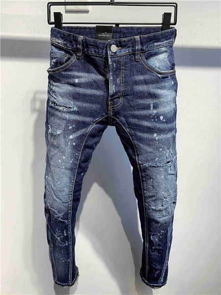2021 summer classic hole men's jeans holed motorcycle rock tight slim striped fashion pants size 28-30-32-34-36-38 t33, Blue
2021 summer classic hole men's jeans holed motorcycle rock tight slim striped fashion pants size 28-30-32-34-36-38 t33, Blue