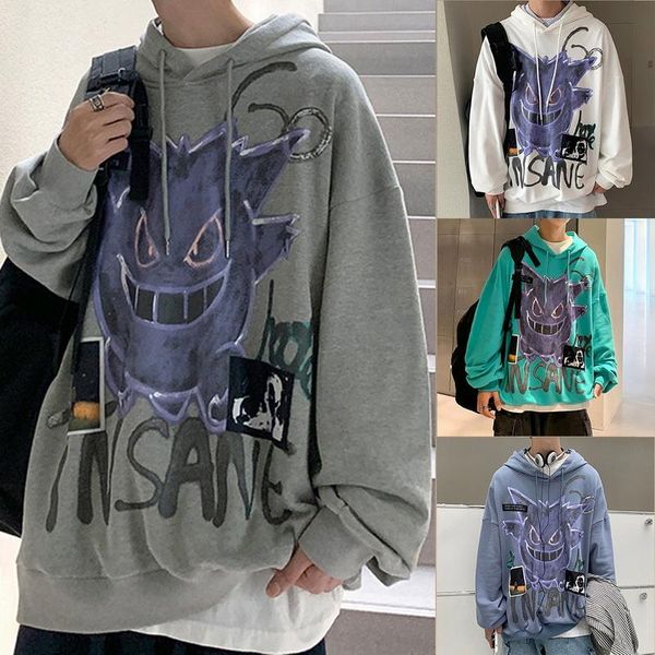 men's hoodies & sweatshirts hoodie autumn and winter devil print casual sweatshirt hip hop street fashion, Black
men's hoodies & sweatshirts hoodie autumn and winter devil print casual sweatshirt hip hop street fashion, Black