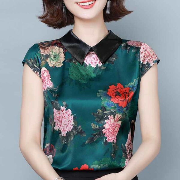 blouse women blusas mujer de moda turn down collar print chiffon blouse shirt women short sleeve women shirts d240 210426, White
blouse women blusas mujer de moda turn down collar print chiffon blouse shirt women short sleeve women shirts d240 210426, White