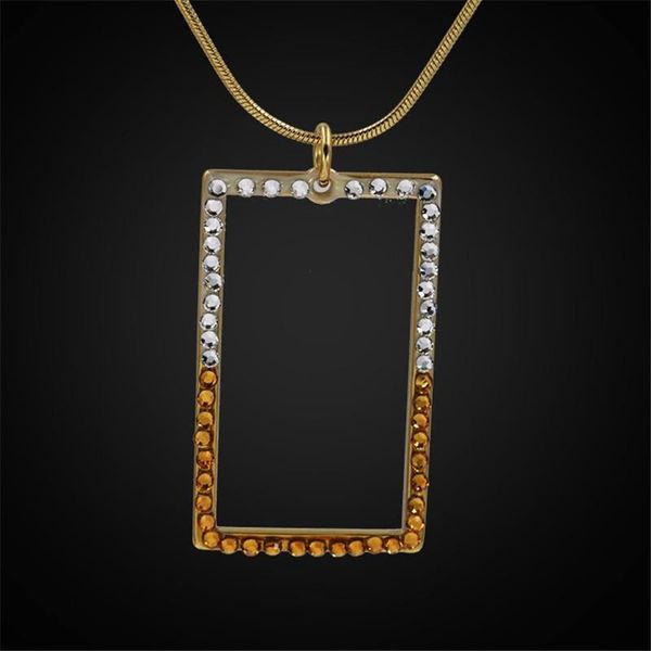pendant necklaces square shaped choker for women cz zircon fashion bling jewelry, Silver
pendant necklaces square shaped choker for women cz zircon fashion bling jewelry, Silver