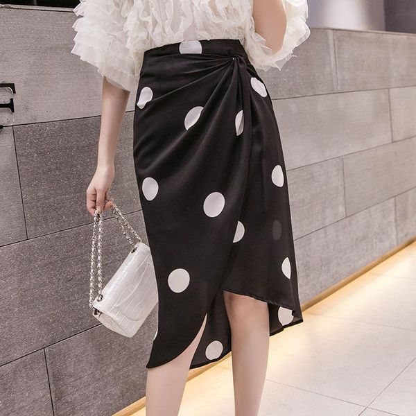 skirts polka dot print midi a-line women fashion 2021 summer korean elastic high waist asymmetric black skirt female y430
skirts polka dot print midi a-line women fashion 2021 summer korean elastic high waist asymmetric black skirt female y430
