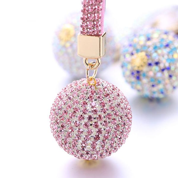 keychains stylish full ball keychain rhinestone leather strap crystal handbag pendant charm keyring for car key chain dk399, Silver
keychains stylish full ball keychain rhinestone leather strap crystal handbag pendant charm keyring for car key chain dk399, Silver