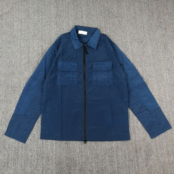 spring and autumn new 2021fw men's jacket metal nylon colorful technology fabric lapel coat cool zipper jackets 9p3e, Black;brown
spring and autumn new 2021fw men's jacket metal nylon colorful technology fabric lapel coat cool zipper jackets 9p3e, Black;brown