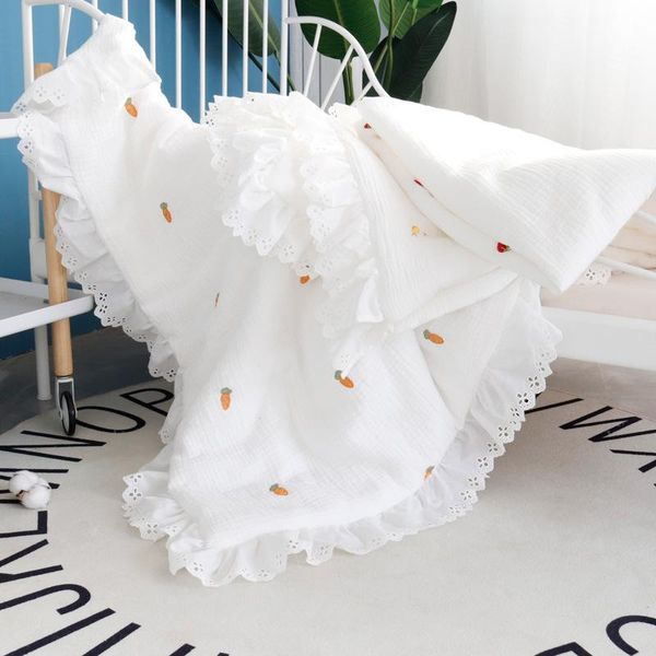 blankets winter thick embroidery white muslin cotton blanket with lace baby swaddle comforter princess receiving
blankets winter thick embroidery white muslin cotton blanket with lace baby swaddle comforter princess receiving