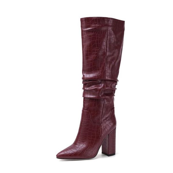 boots vip plus size 34-43 brand women thick high heels autumn winter cowboy western knee shoes, Black
boots vip plus size 34-43 brand women thick high heels autumn winter cowboy western knee shoes, Black