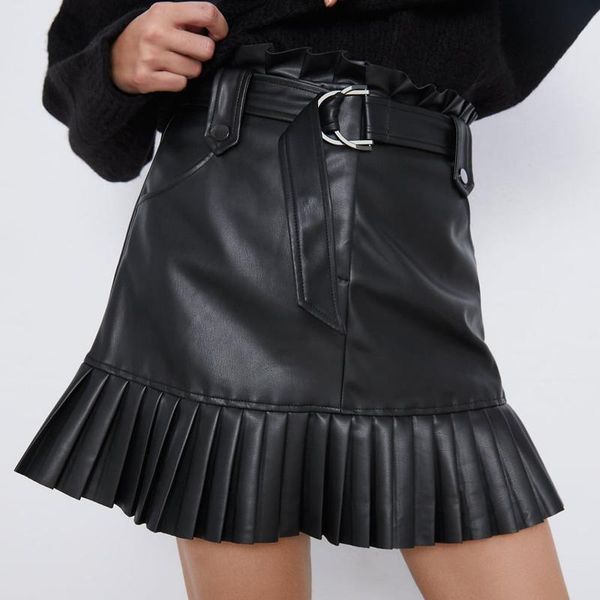 skirts black pu women fashion faux leather skirt elegant tie belt waist mini female ladies ip
skirts black pu women fashion faux leather skirt elegant tie belt waist mini female ladies ip