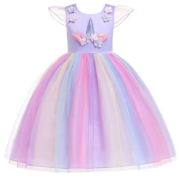 children's dress pengpeng gauze princess girls unicorn children's mesh rainbow dress, Red;yellow
children's dress pengpeng gauze princess girls unicorn children's mesh rainbow dress, Red;yellow